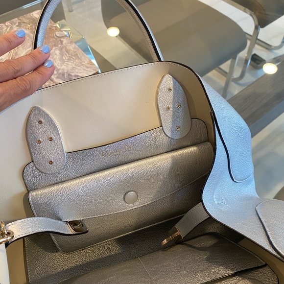 Dior Open Bar Tote Silver - Picture 4 of 15